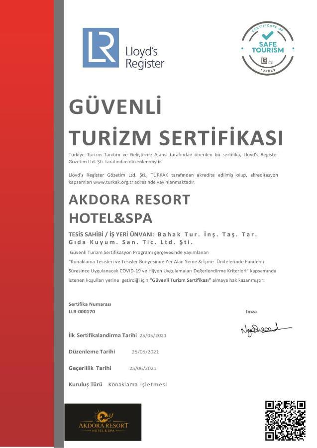 Akdora Resort Hotel & Spa ซีเด ภายนอก รูปภาพ